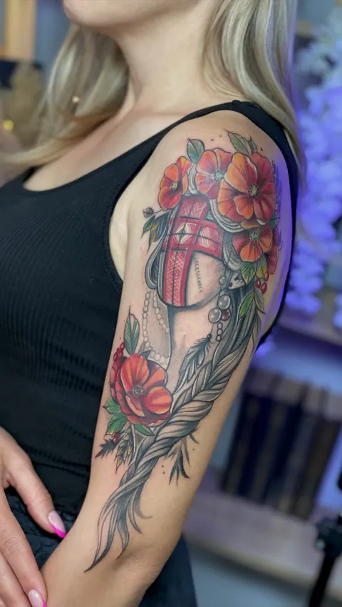 Tattoo work by Veronika Ink
