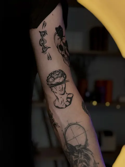 Tattoo work by Veronika Ink