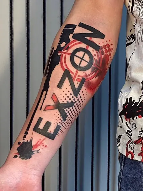 Tattoo work by Veronika Ink
