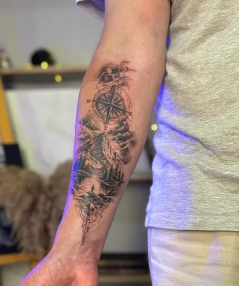 Tattoo work by Veronika Ink