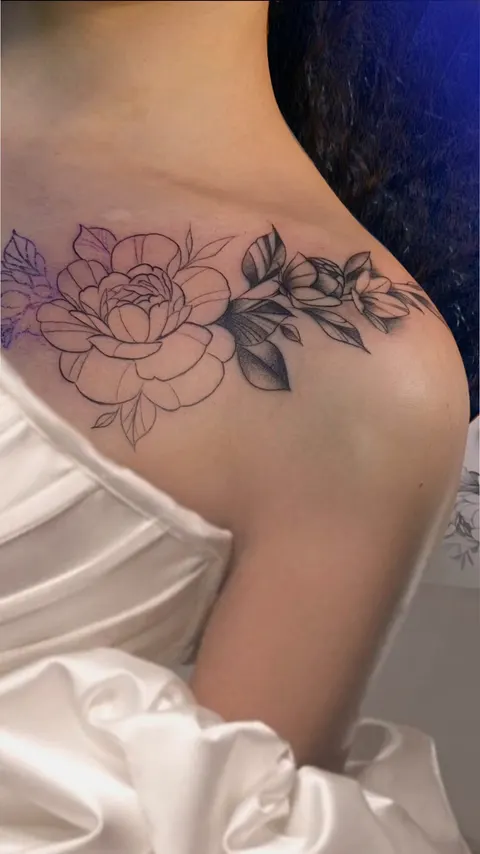 Tattoo work by Veronika Ink