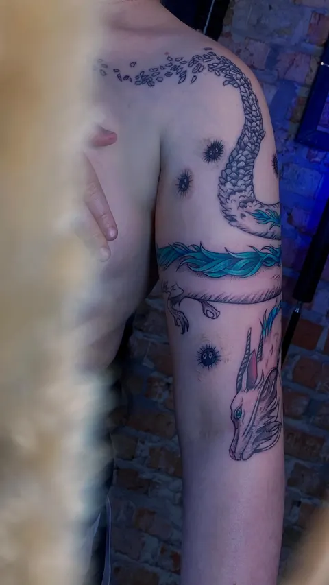 Tattoo work by Veronika Ink
